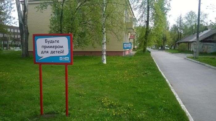 Популярні меми у дворі будинку в Новосибірську (6 фото)