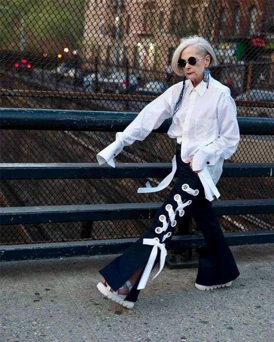 63-річна модниця Лін Слейтер, випадково стала іконою стилю (20 фото)