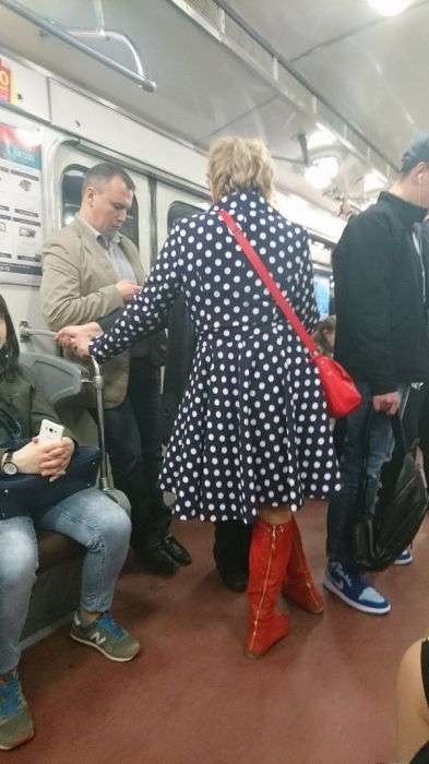 Модники російського метро (33 фото)