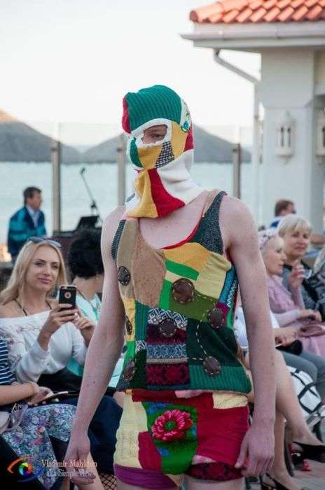 Самі незвичайні наряди модного показу Berdyansk fashion day (16 фото)