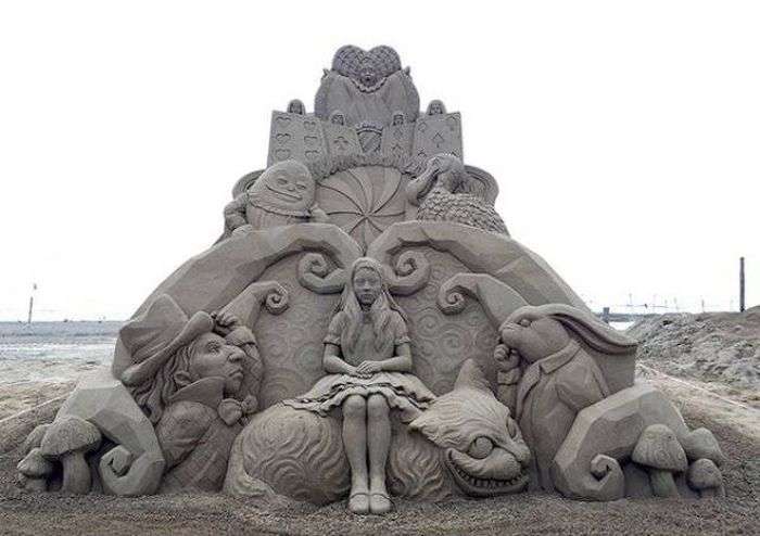 Пісочні скульптури Тосіхіко Хосаки (22 фото)