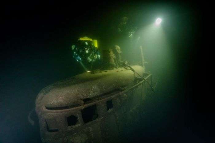 У Фінській затоці виявлена зникла безвісти радянська підводний човен Щ-406 (7 фото)