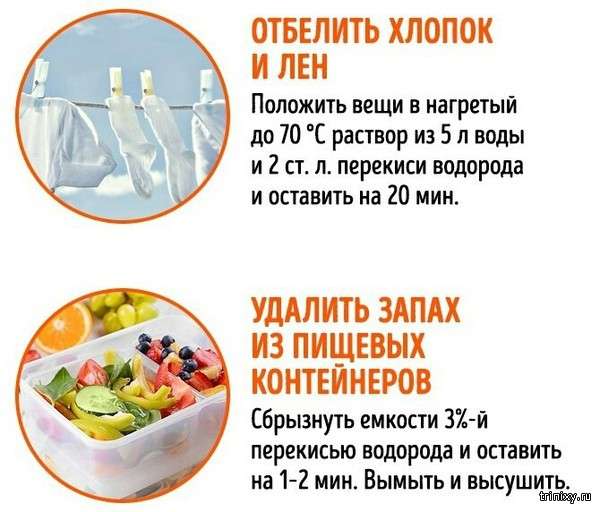 Як використовувати перекис водню в побуті (5 фото)