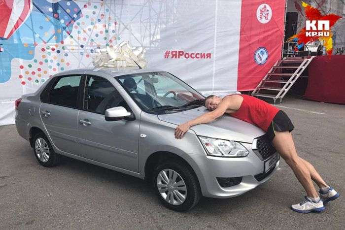 Нижегородський спортсмен Микола Бурда виграв автомобіль в пятий раз (2 фото)
