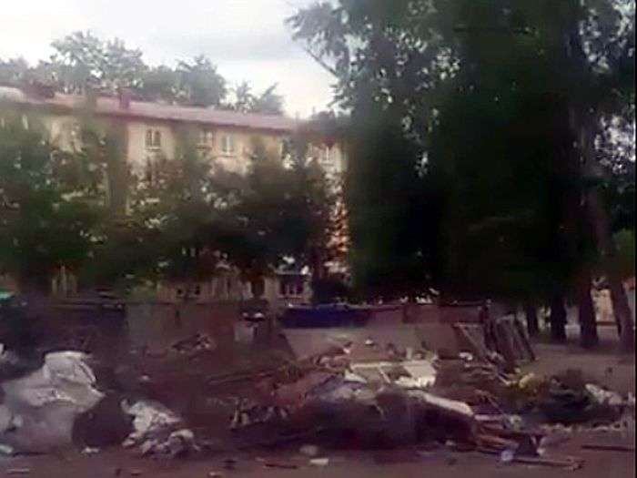 В Омську ліквідували стихійне сміттєзвалище, щоб на неї не нарікали Путіну (2 фото + відео)