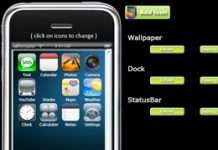 iPhone Theme Generator. Створення тим для iPhone в режимі online