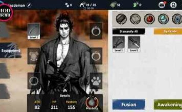 Завантажити ronin: the last samurai (ронін: останній самурай) (мод меню | безсмертя | шкоди | нескінченні вміння) на андроїд