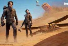 Тімоті шаламе і зендея презентували кросовер “дюни” з fortnite