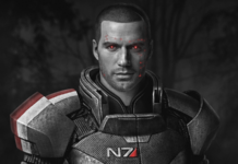 Фанат приставив генрі кавілла в образі шепарда з екранізації mass effect від amazon