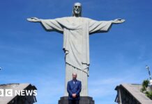 Princ William znovu vytvořil historický okamžik u sochy Krista Spasitele