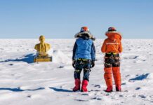 Антарктична експедиція збирає важливі кліматичні дані за допомогою кайт-скі