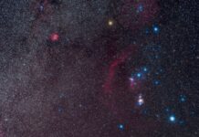 Пояс Оріона: зимове небесне видовище